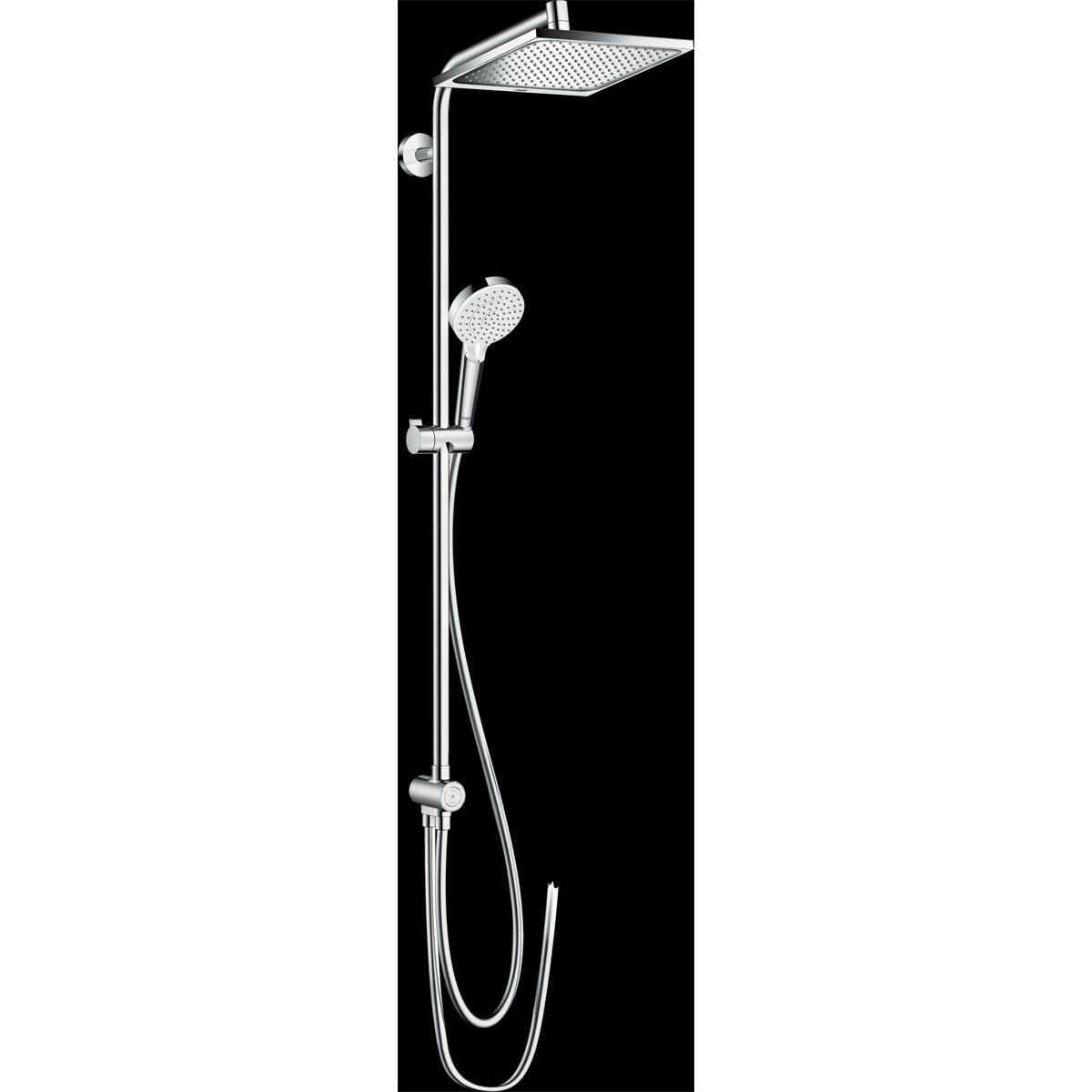 Hansgrohe  Duschsystem 240 Crometta E 1 Strahlart Chrom | 115074