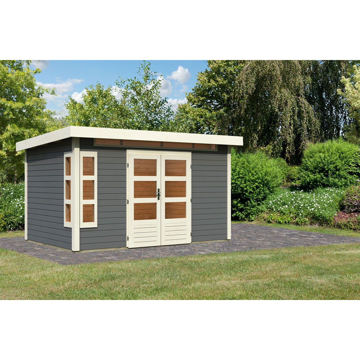 Karibu  Blockbohlenhaus Kastorf 7 terra | 118101