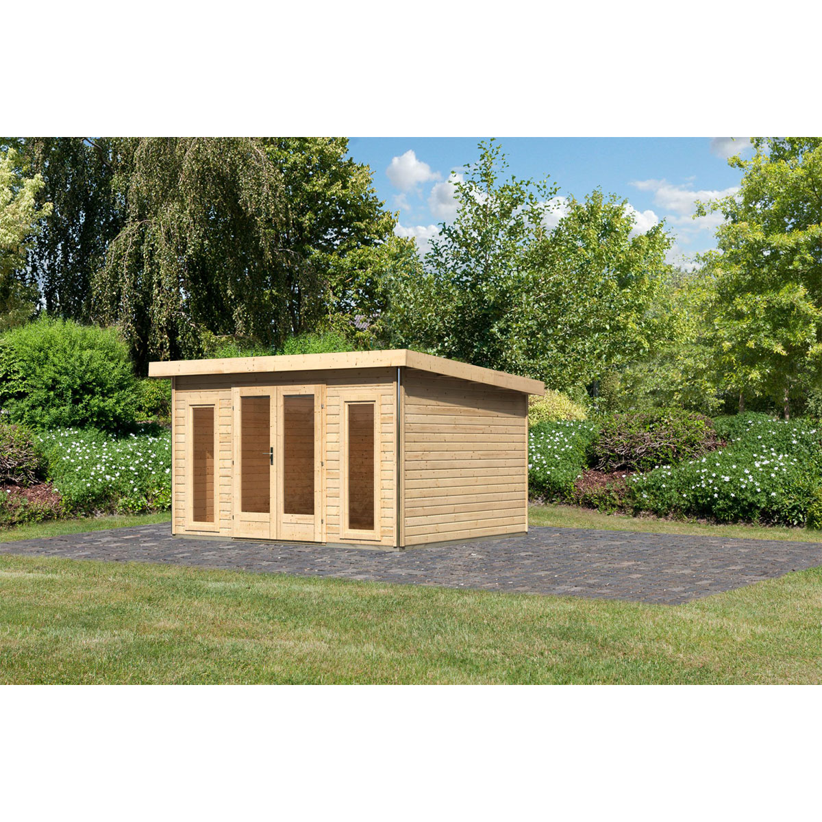Karibu  Blockbohlenhaus Radeburg 2 naturbelassen | 118203