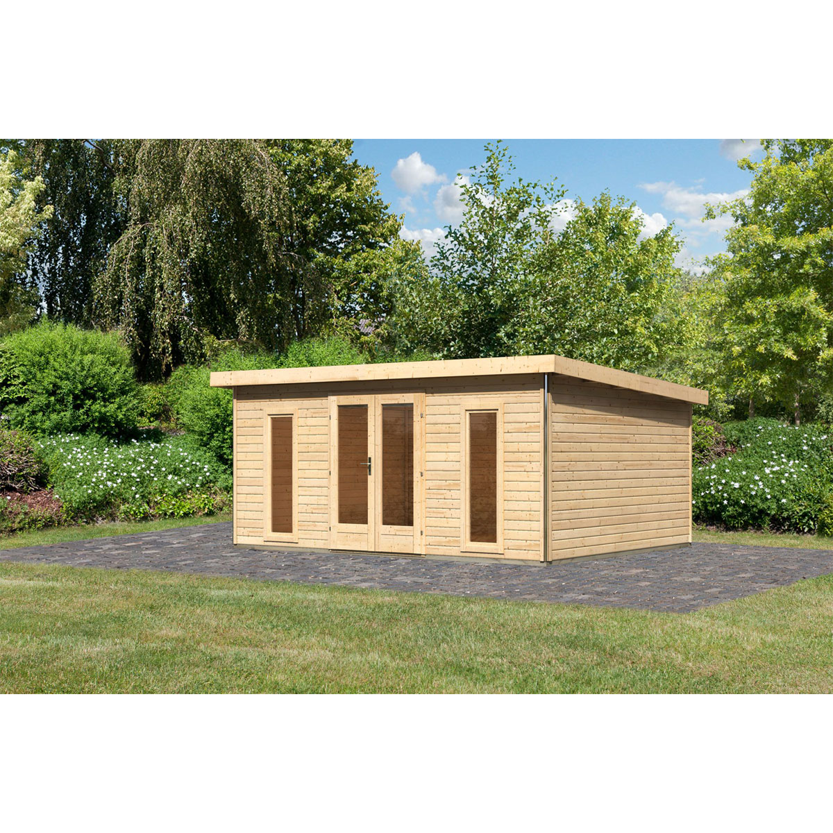Karibu  Blockbohlenhaus Radeburg 4 naturbelassen | 118207