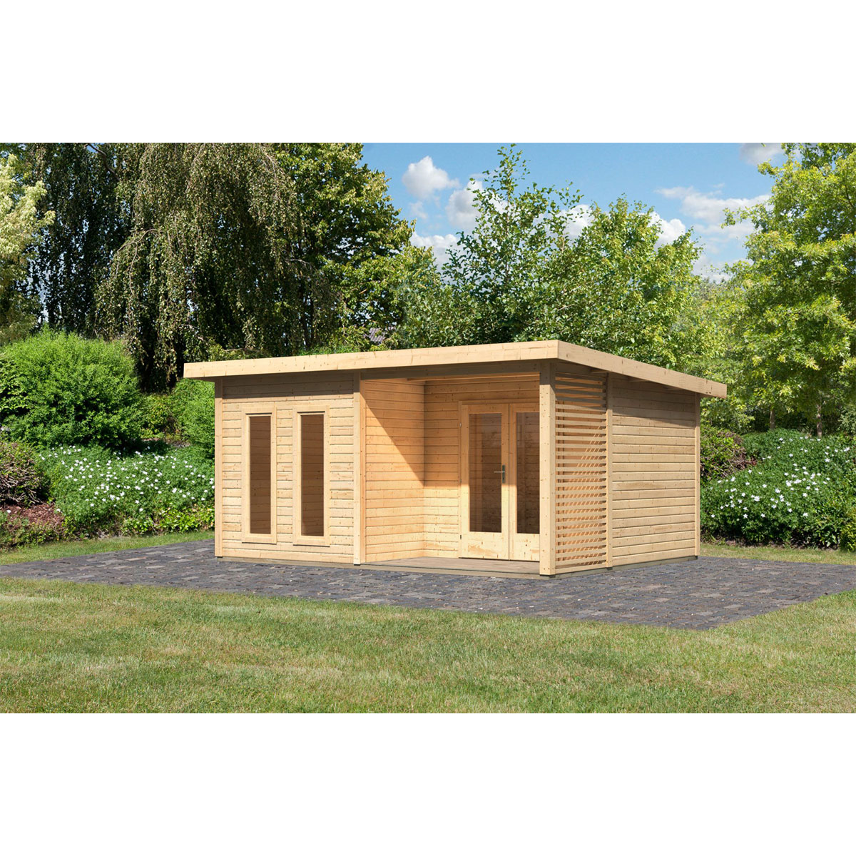 Karibu  Blockbohlenhaus Radeburg 5 naturbelassen | 118217