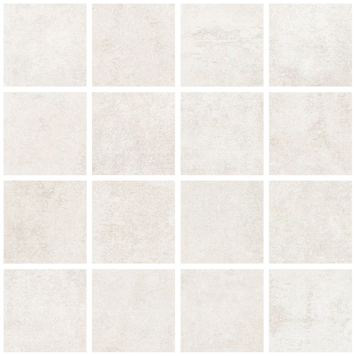 Feinsteinzeug-Fliese Mosaik Atrium Alpha marfil 30 x 30 cm | beige | 119302