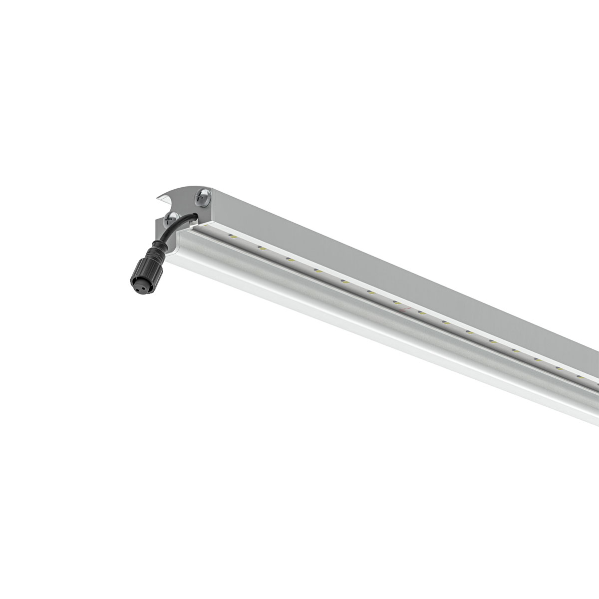 LyghtUp LED-Leuchtleiste fur Doppelstabmatten 196 cm silber | silber | anthrazit | 120427