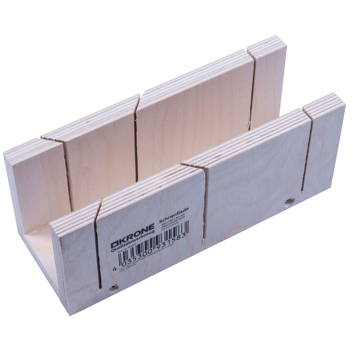 Krone  Schneidlade 240 x 60 x 82 mm | 123670