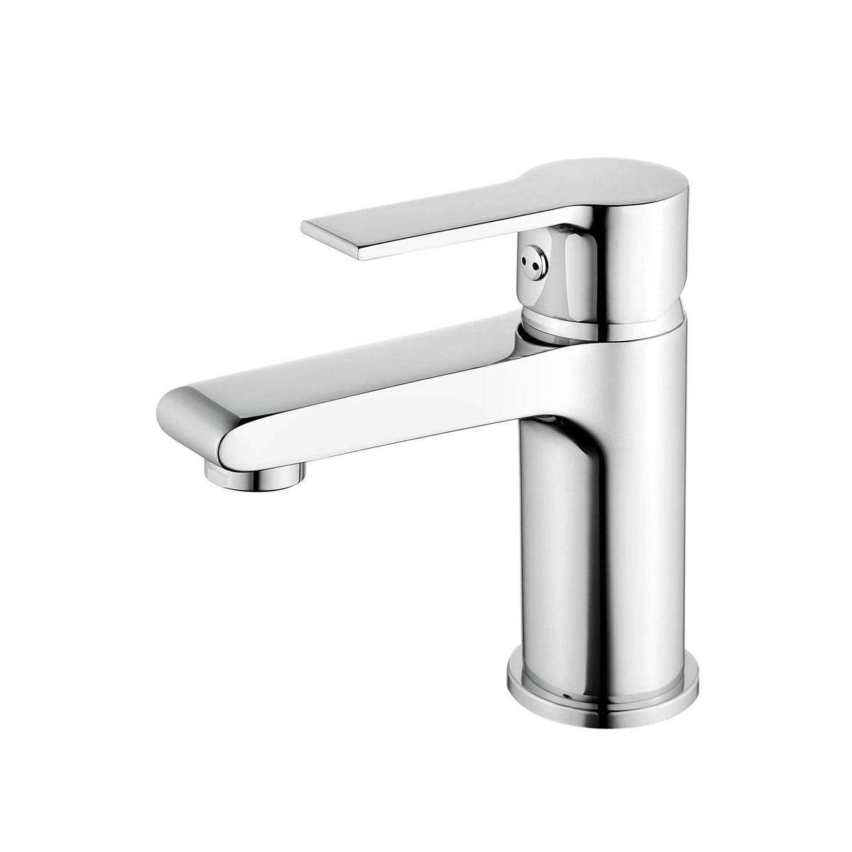 Basic Waschtischarmatur Arles chrom mit EcoKlick-Funktion inkl Ablaufgarnitur | 127229