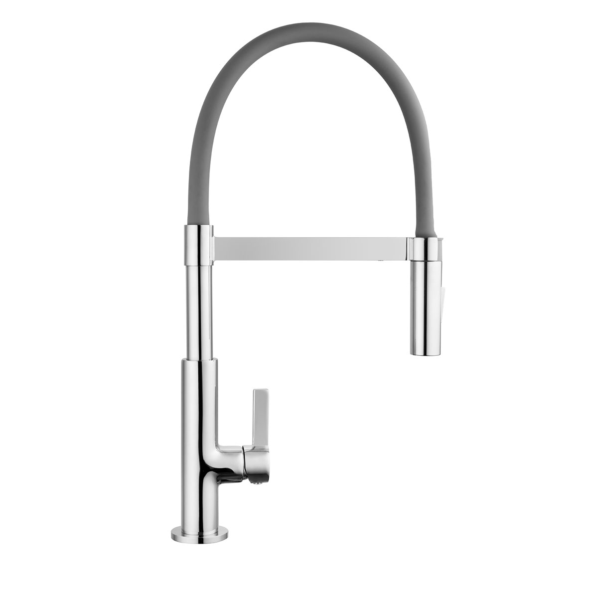 Valblue Spültischarmatur Noto chrom/ grau | 127386