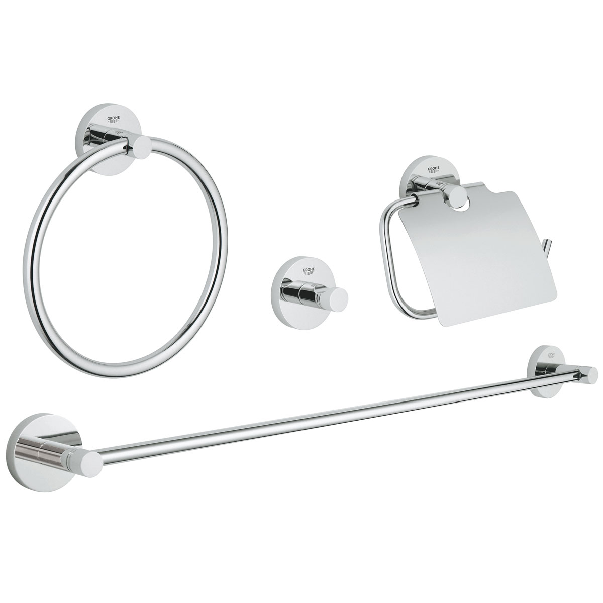 Grohe Accessoires Set Essentials 4-in-1 chrom | 216466