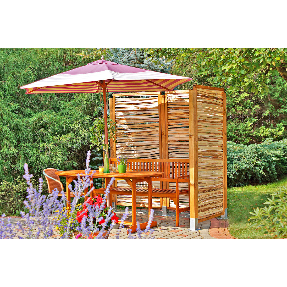 Zaunserie Haselnuss 90 x 180 cm | 217250