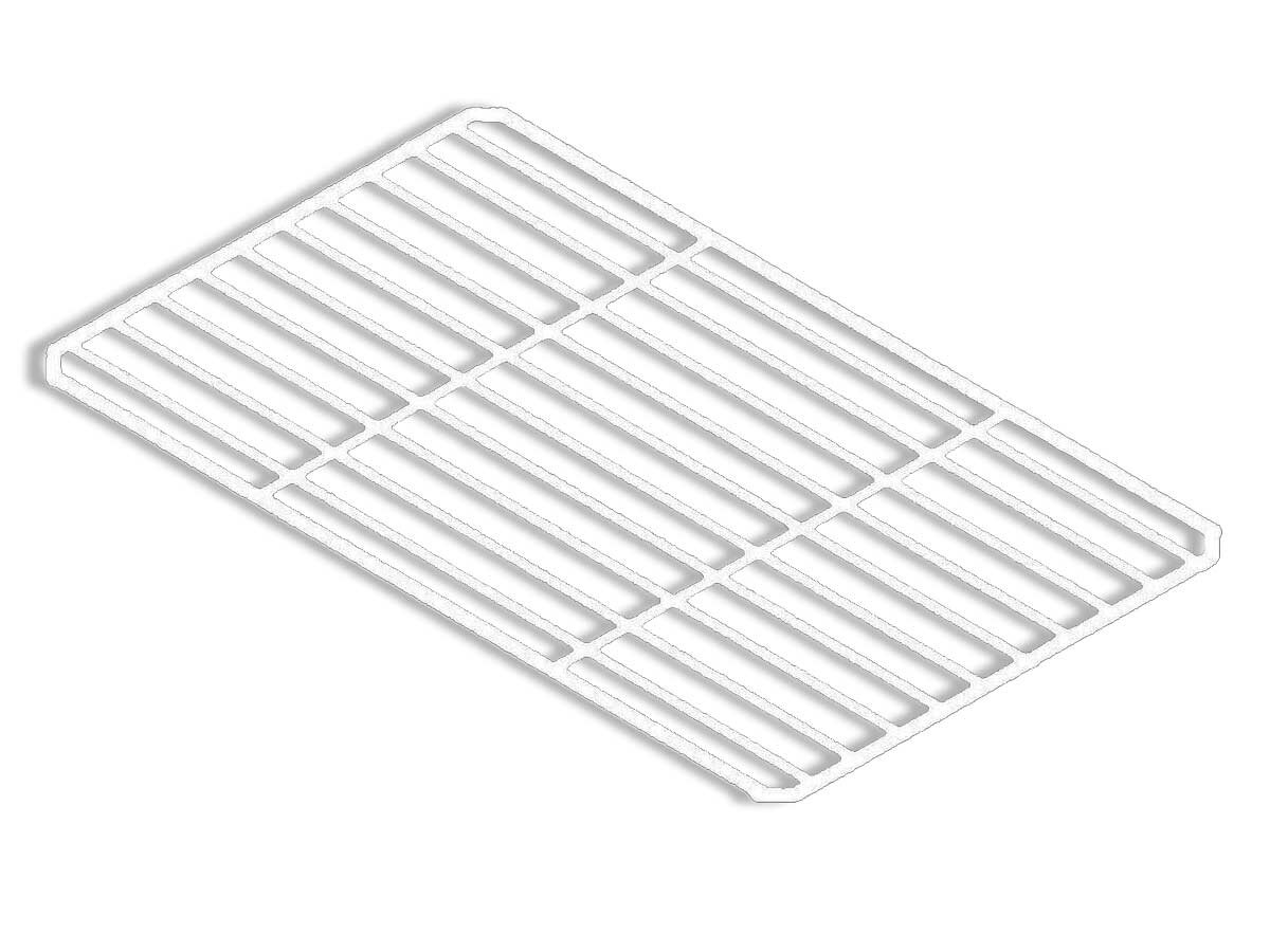 KBS Rost, für KBS 502 und KBS 702, rilsaniert, weiß, BxT 530 x 652 mm
