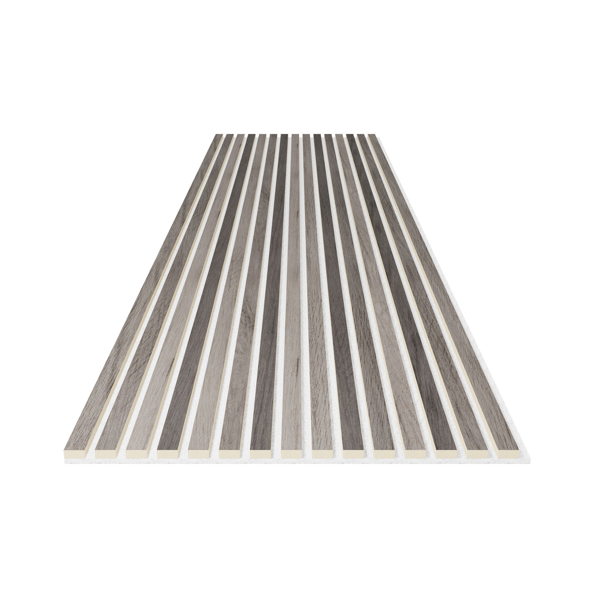 Acous Akustikpaneel Proffessional Eiche Grau 2500 x 600 x 21 mm | Holz | Eiche Grau | 224168