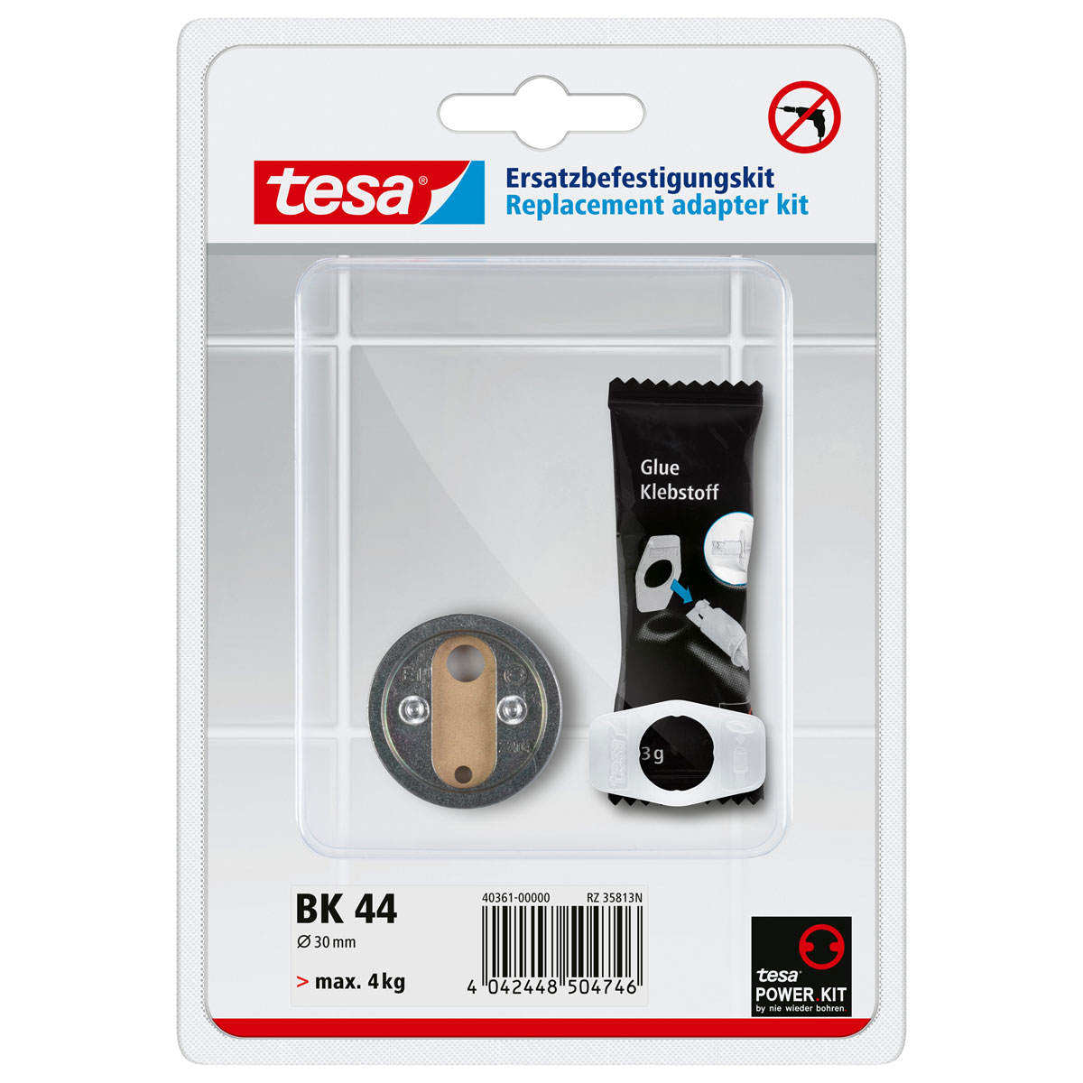 Tesa Ersatz-Adapter Set BK44 | 235074