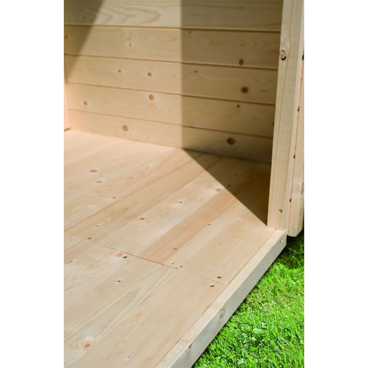 Karibu  Fußboden für 2,4 x 2 m natur | 238727