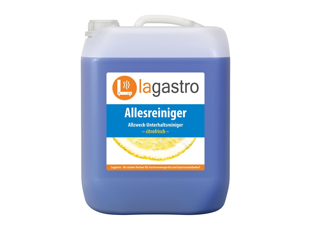 Allesreiniger für Gastroküchen, citrofrisch, starke Fettlösekraft, flüssig, 10 Liter Kanister