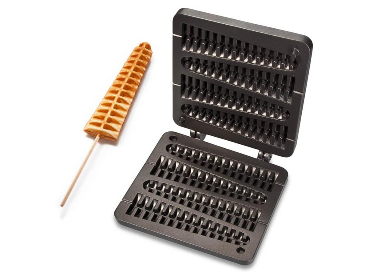 Neumärker Lolly am Stiel Backplattensatz, für Backsystem, für 4 Waffeln à 230 x 60 x 25 mm