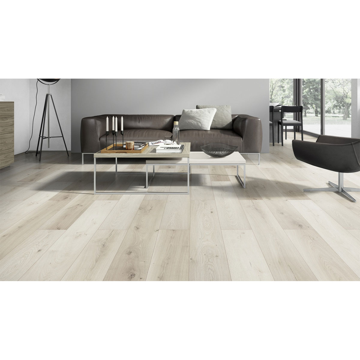 Laminat Classen WR 4V Oak creme mix 1285 x 192 x 8 mm | 247880 – Bild 4