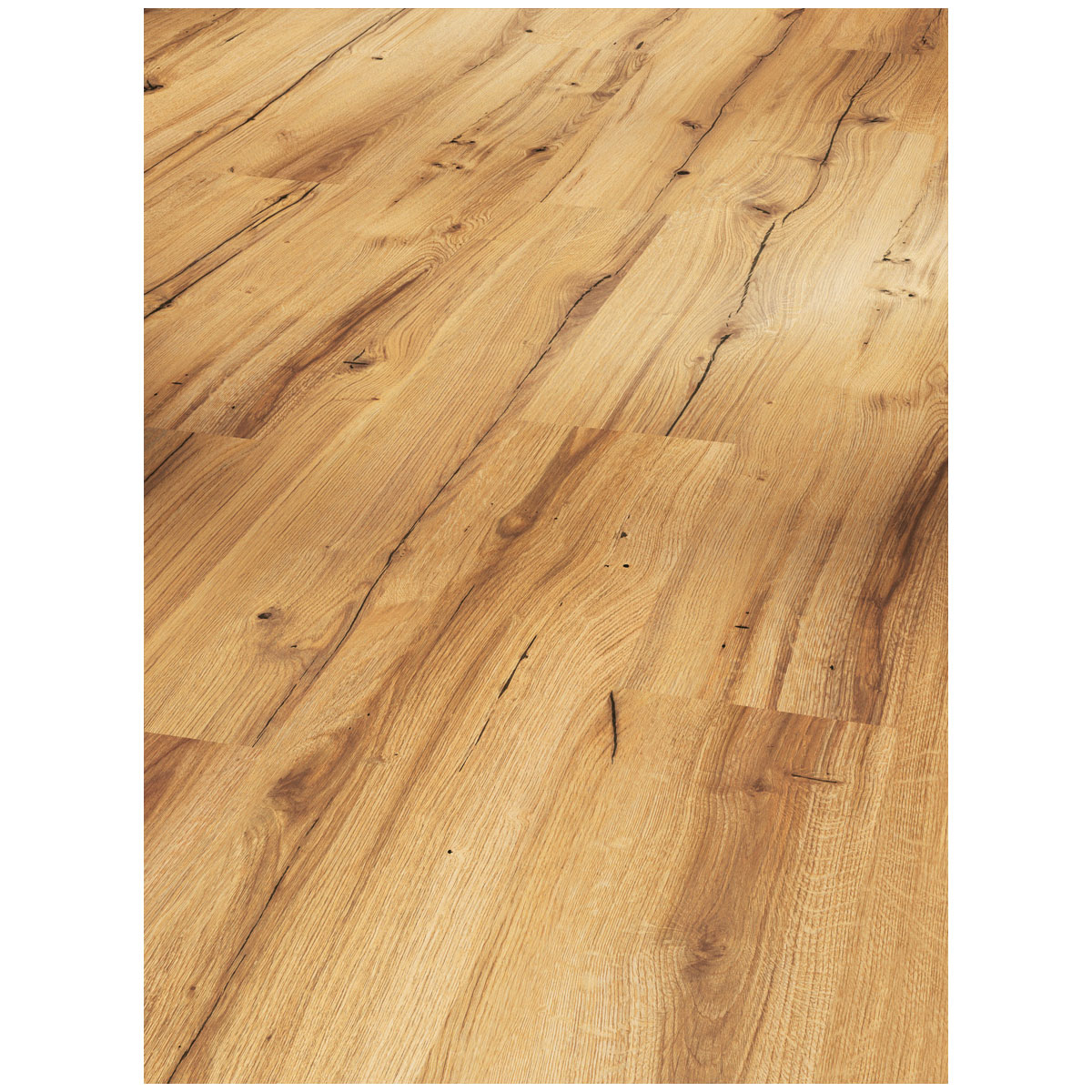 Parador Laminatboden Basic 200 Eiche Chronicle 128,5 x 19,4 cm | braun | 249714 – Bild 4