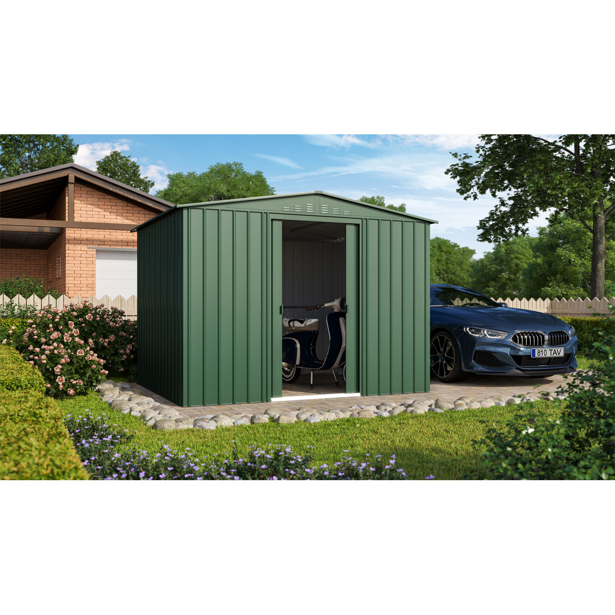 Gerätehaus Tower 108 jade | 258050