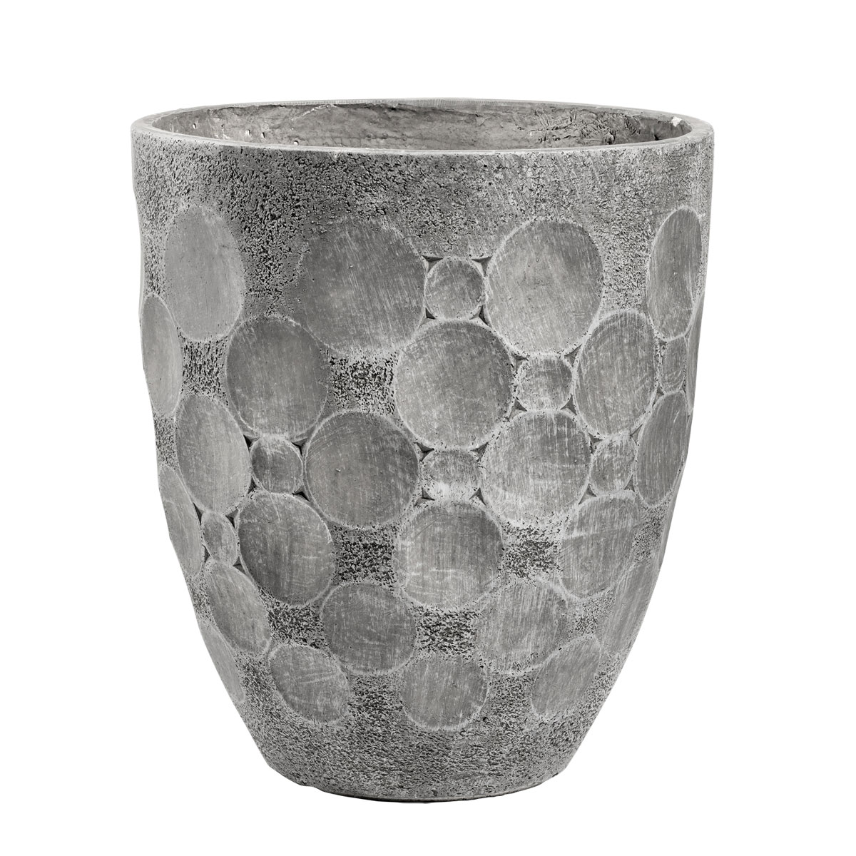 Haveson Pflanztopf ORBIT XL 47,5 x 43 cm Fibreclay für außen | 43x43x47,5 | 274770
