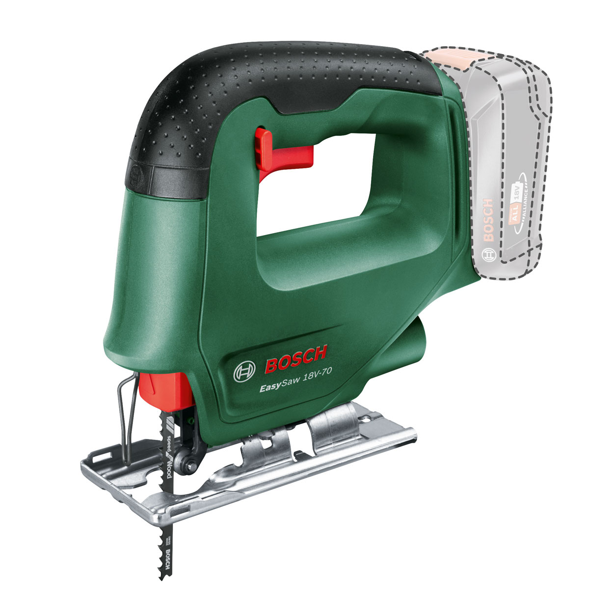 Bosch  Stichsäge EasySaw 18V-70 BT | 276942