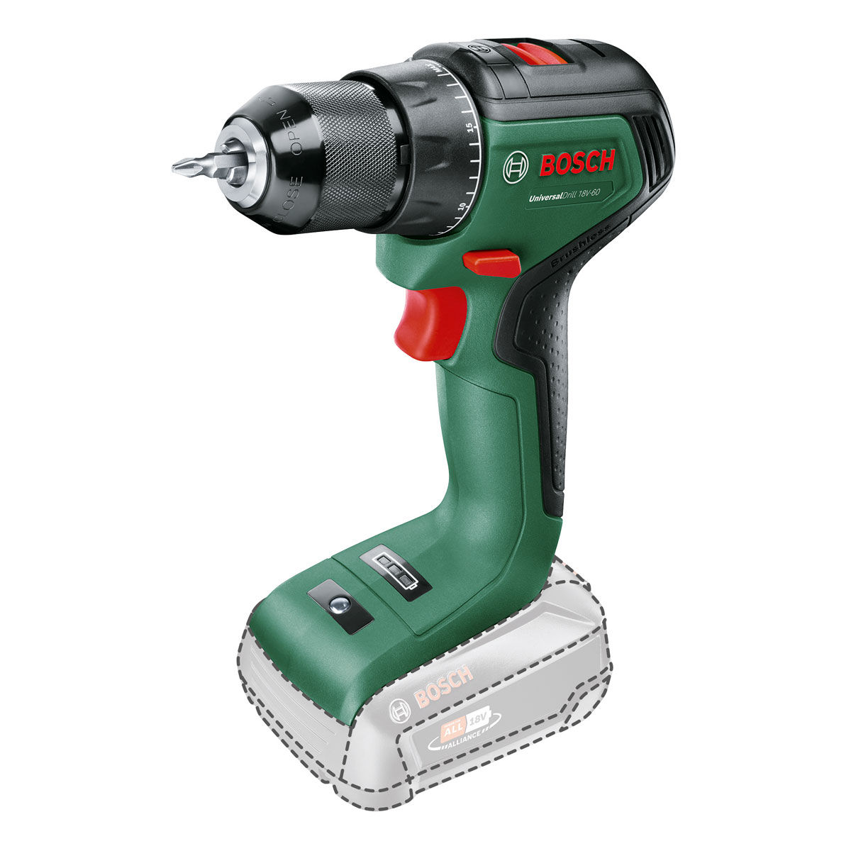 Bosch  Akku-Bohrschrauber UniversalDrill 18V-60 | 276945
