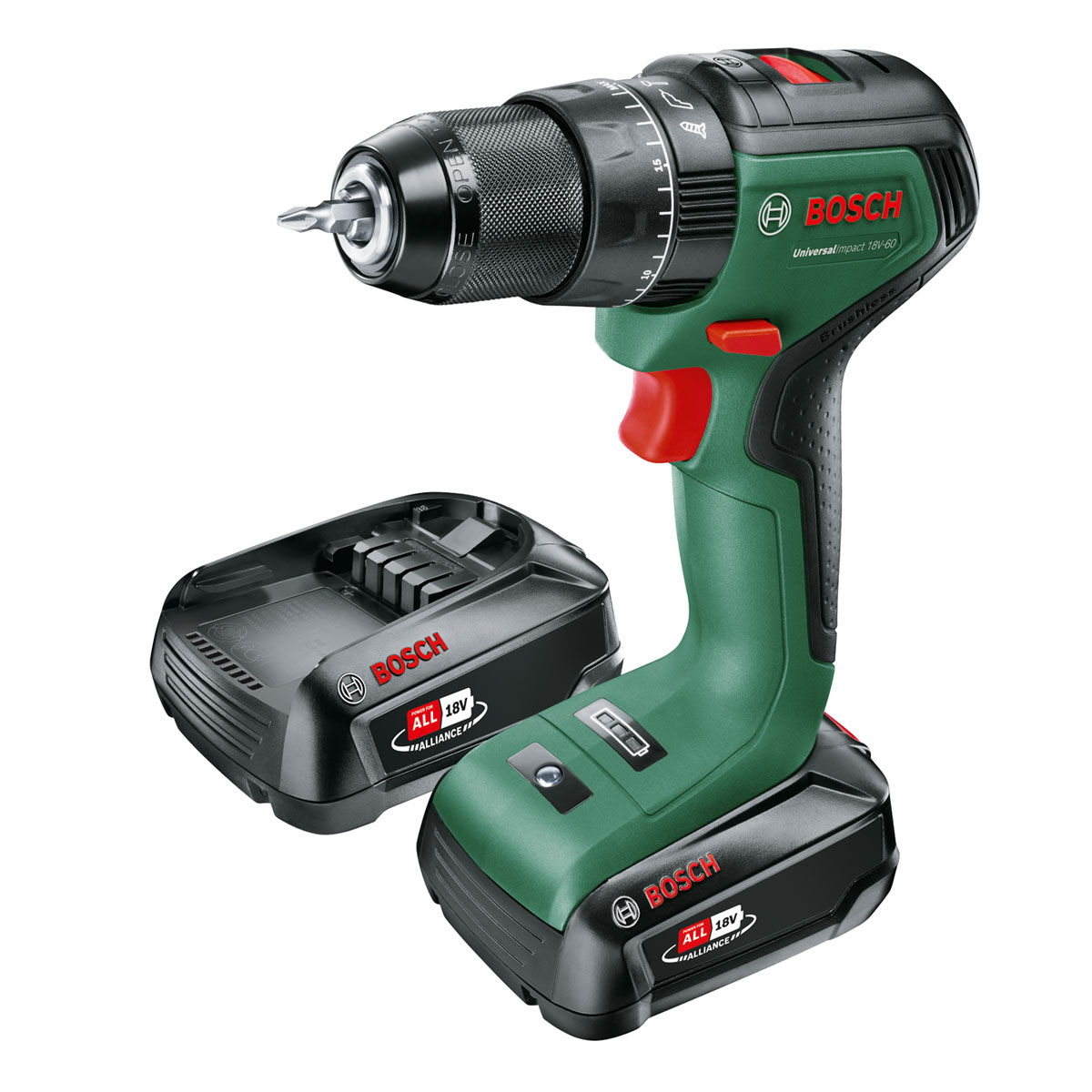 Bosch  Akku-Schlagbohrschrauber UniversalImpact 18V-60 | 276951