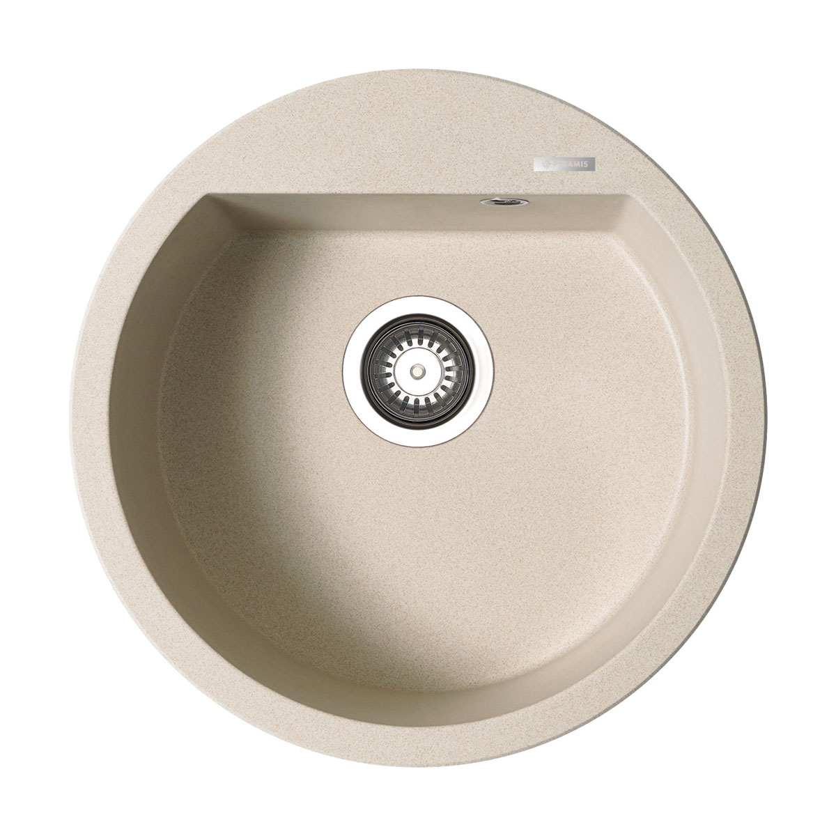 Pyramis  Einbauspuele ALAZIA D 51 cm 1B Granit beige | Beige | 50 | 292113