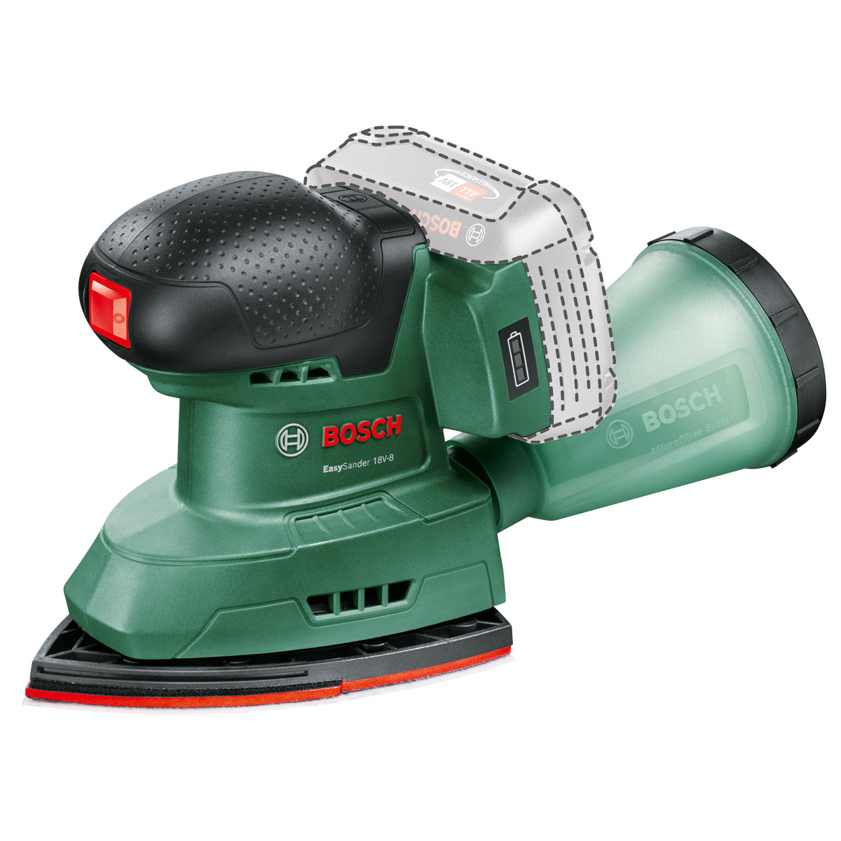 Bosch  Exzenterschleifer EasySander 18V-18 | 293896