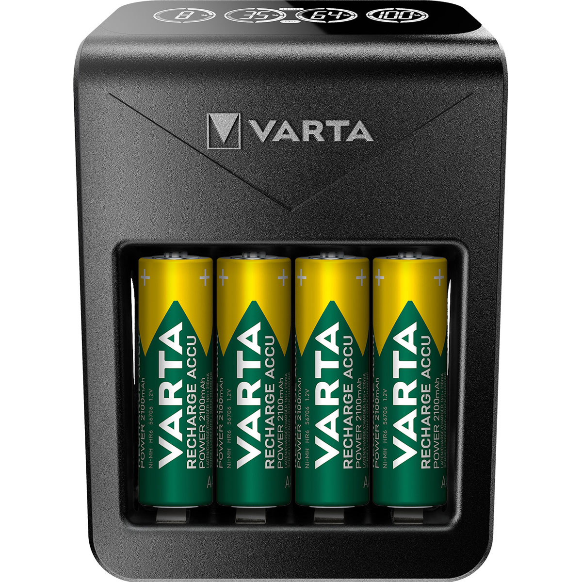 Varta Ladegerät LCD Plug Charger+ inkl 4xAA Akkus | 298087