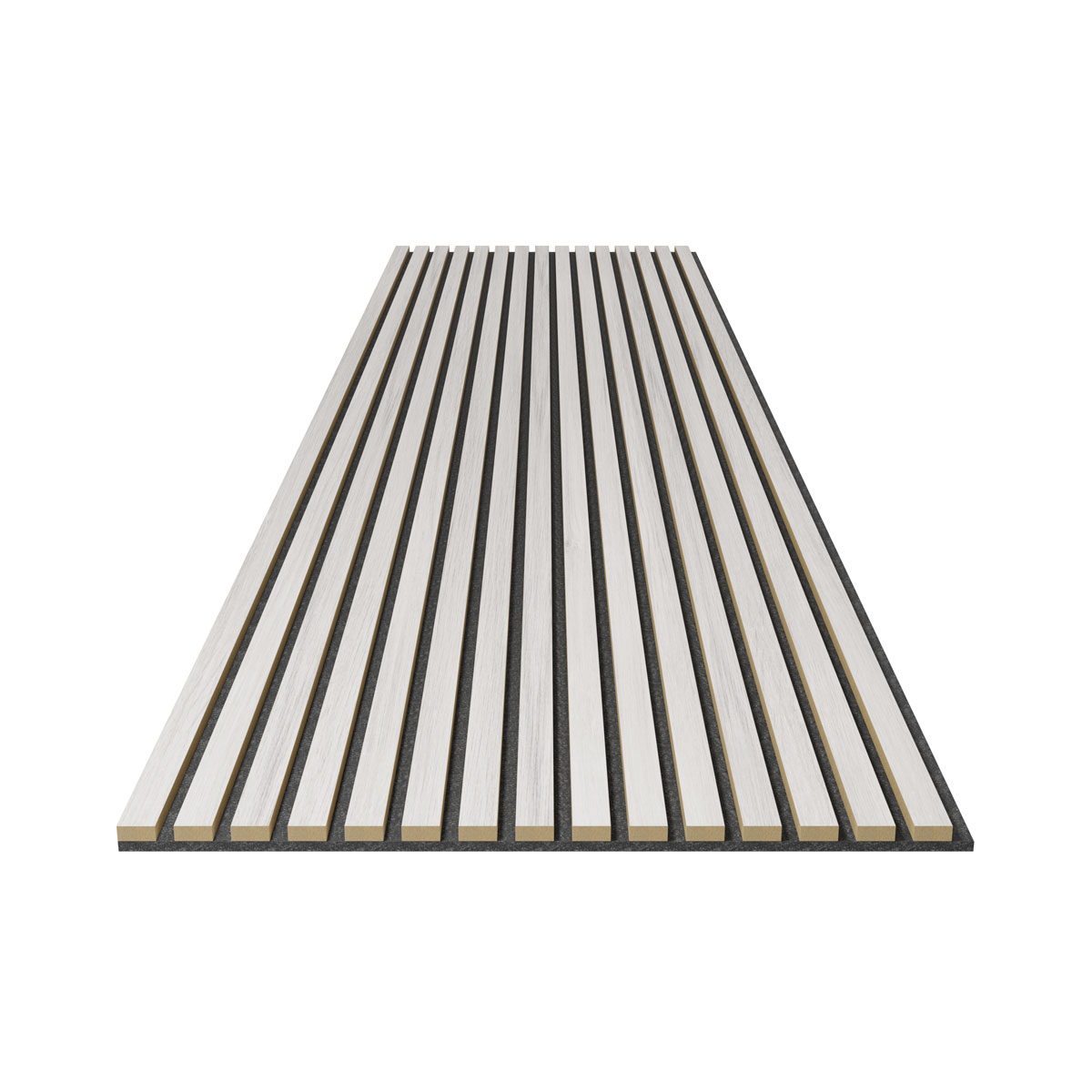 Acous Akustikpaneel Proffessional Eiche Weiss 2500 x 600 x 21 mm | Holz | Eiche Weiss | 298929