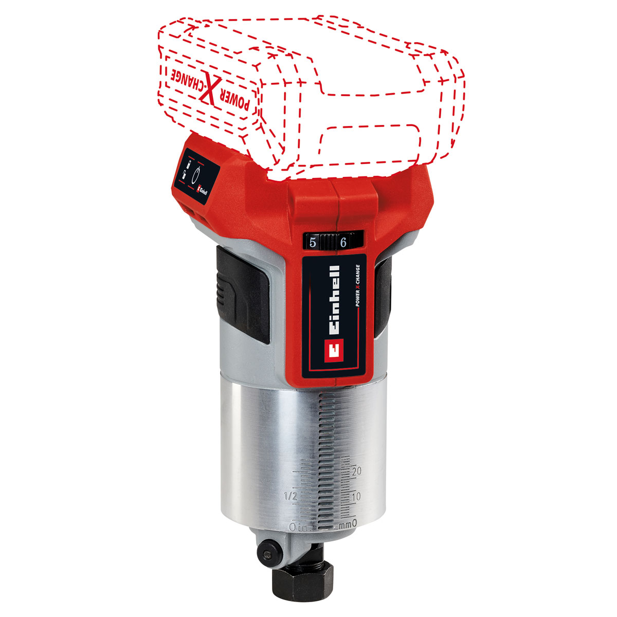 Einhell  Akku-Oberfräse /-Kantenfräse TP-RO 18 Set Li BL - Solo | 400667 – Bild 3