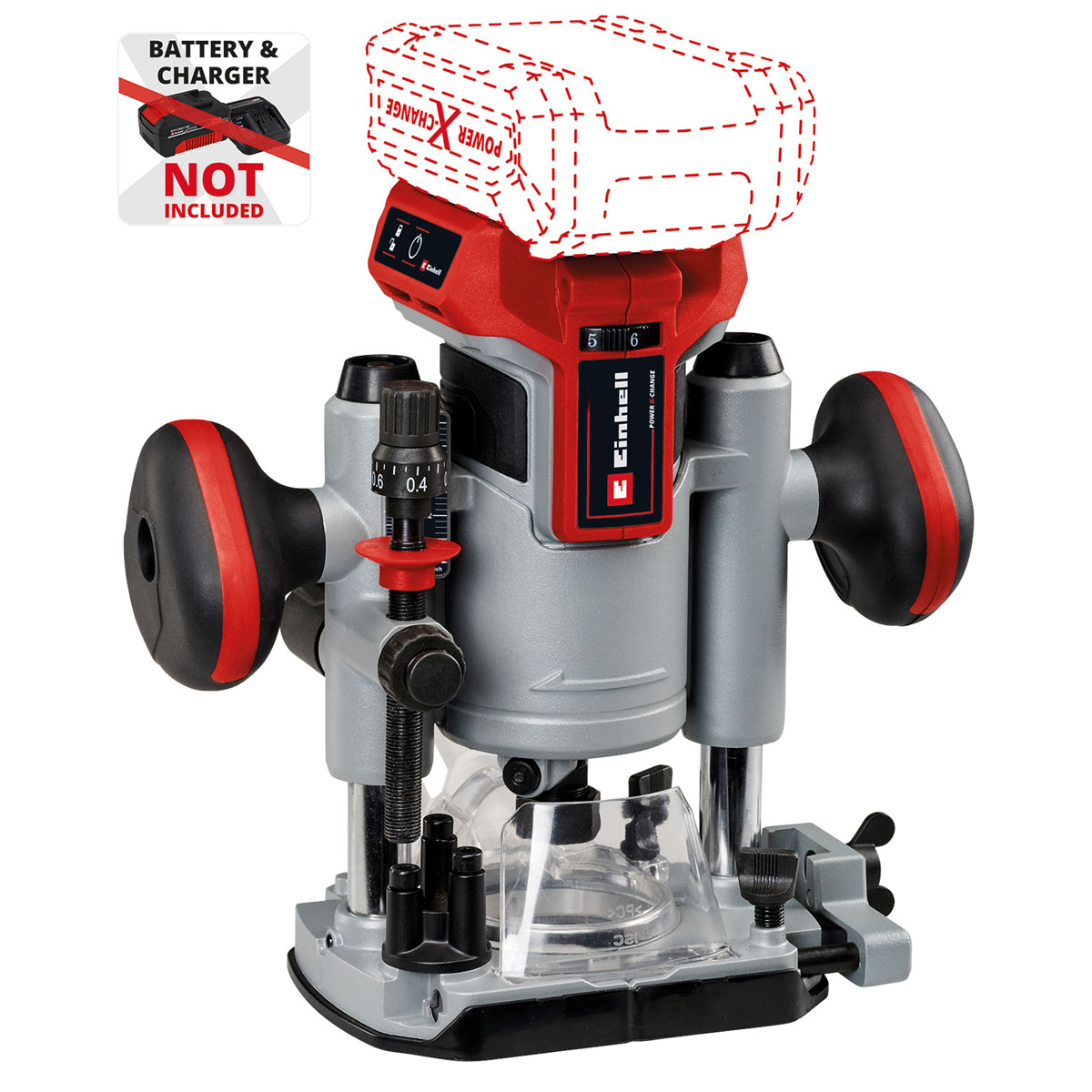 Einhell  Akku-Oberfräse TP-RO 18 Li BL - Solo | 400823