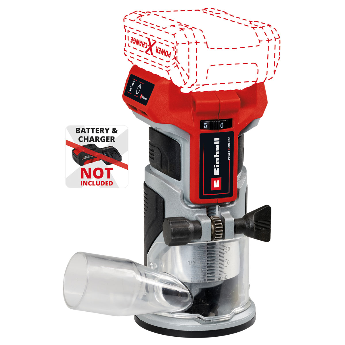 Einhell  Akku-Kantenfräse TP-ET 18 Li BL - Solo | 400825