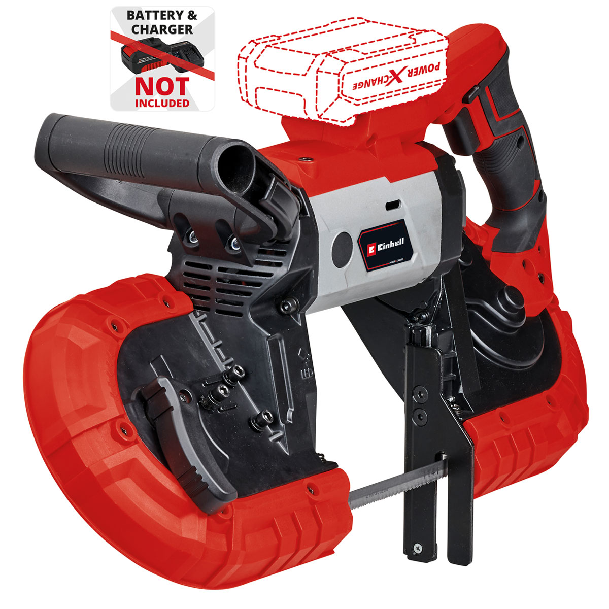 Einhell  Akku-Bandsäge TE-MB 18/127 Li-Solo | 400826