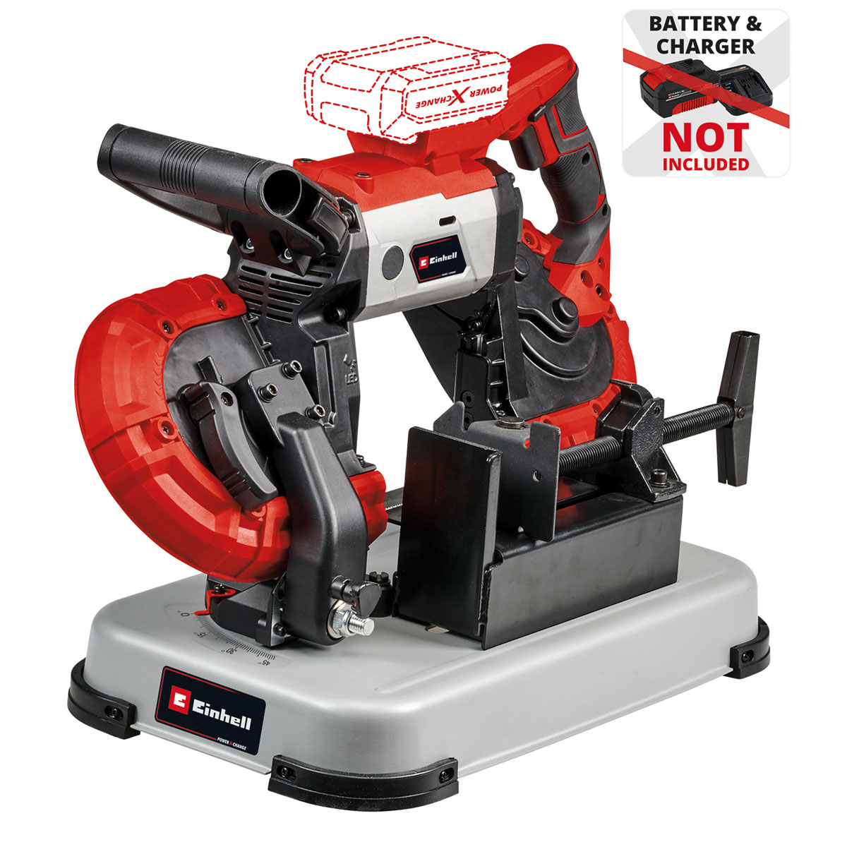 Einhell  Akku-Bandsäge TE-MB 18/127 U Li-Solo | 400827