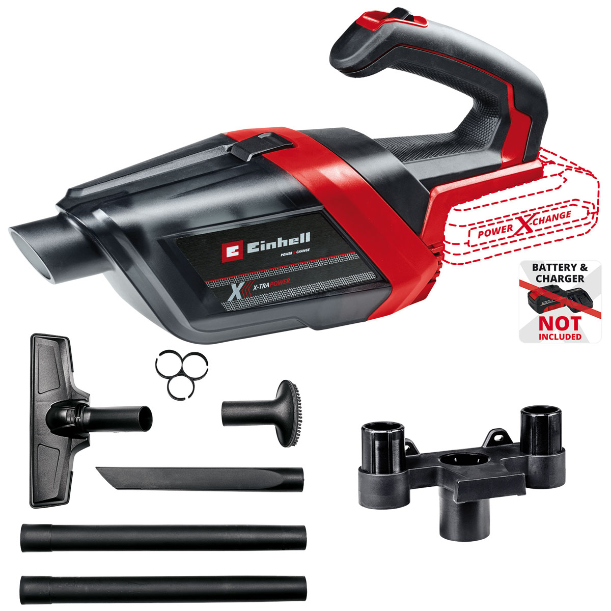 Einhell  Akku-Handstaubsauger TE-HV 18/06 Li - Solo | 400831