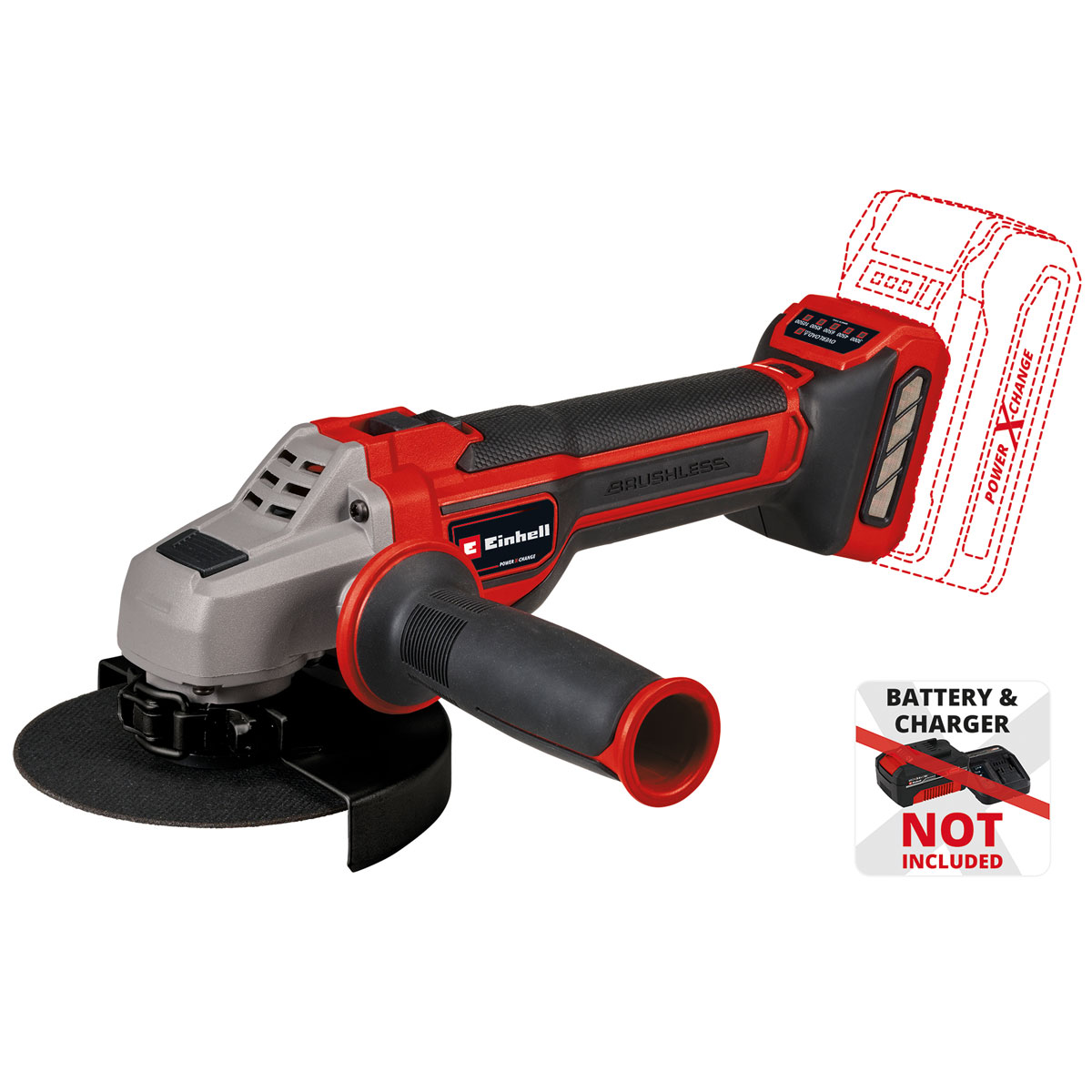 Einhell  Akku-Winkelschleifer TP-AG 18/125 CE Q Li - Solo | 400850