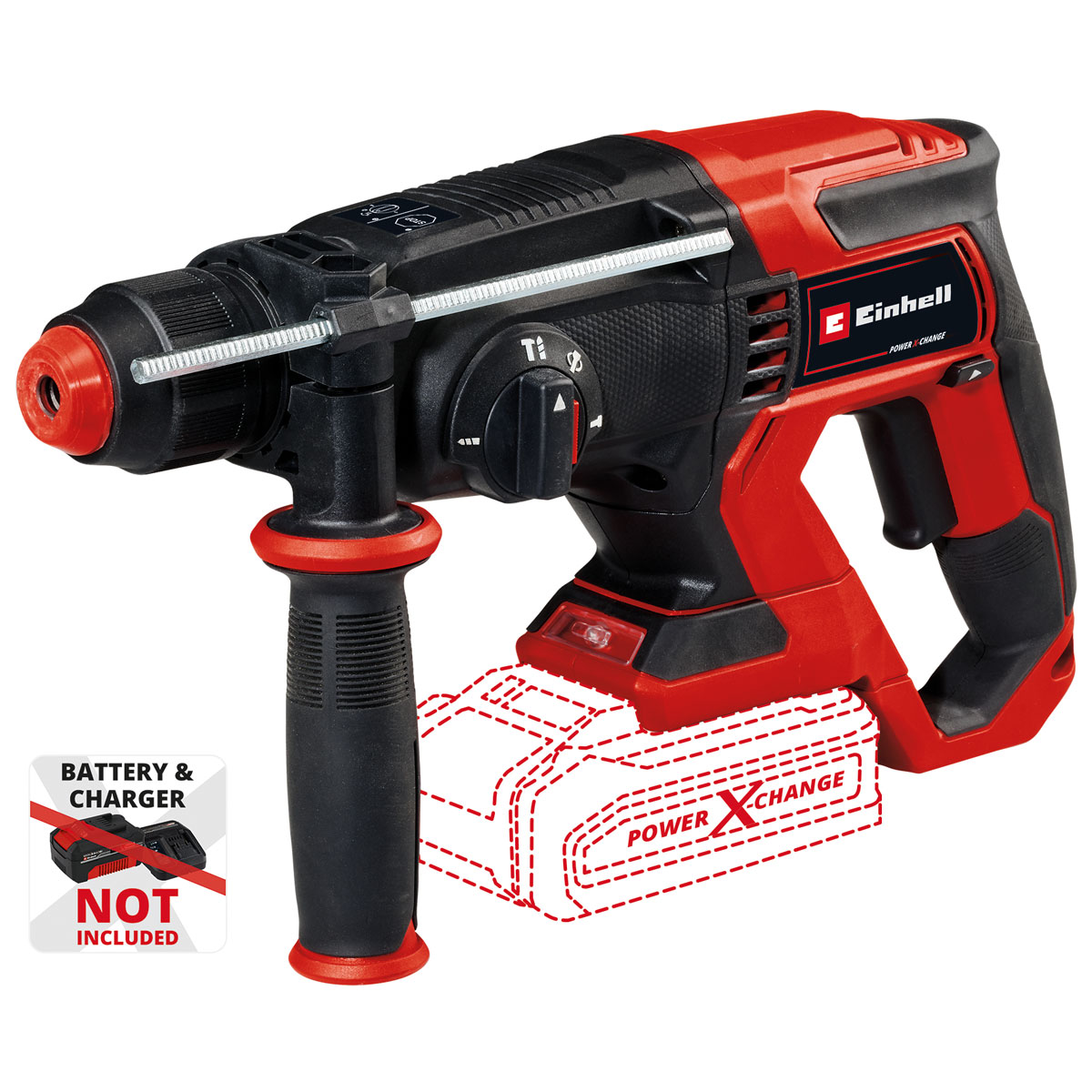 Einhell  Akku-Bohrhammer TE-HD 18/20 Li - Solo | 400852