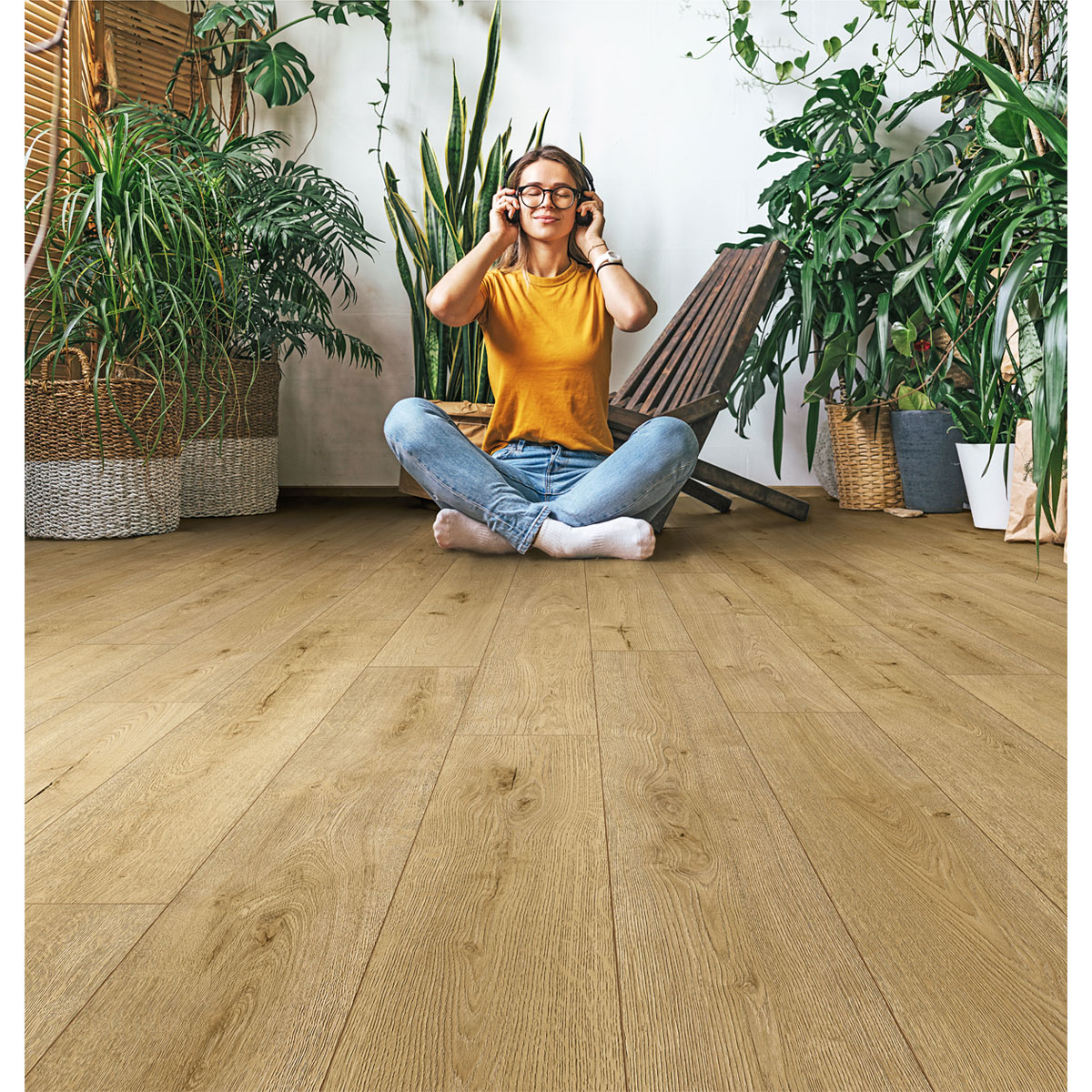 Designboden O.R.C.A Flex Flax River Oak 128,8 x 18,9 cm | 401109