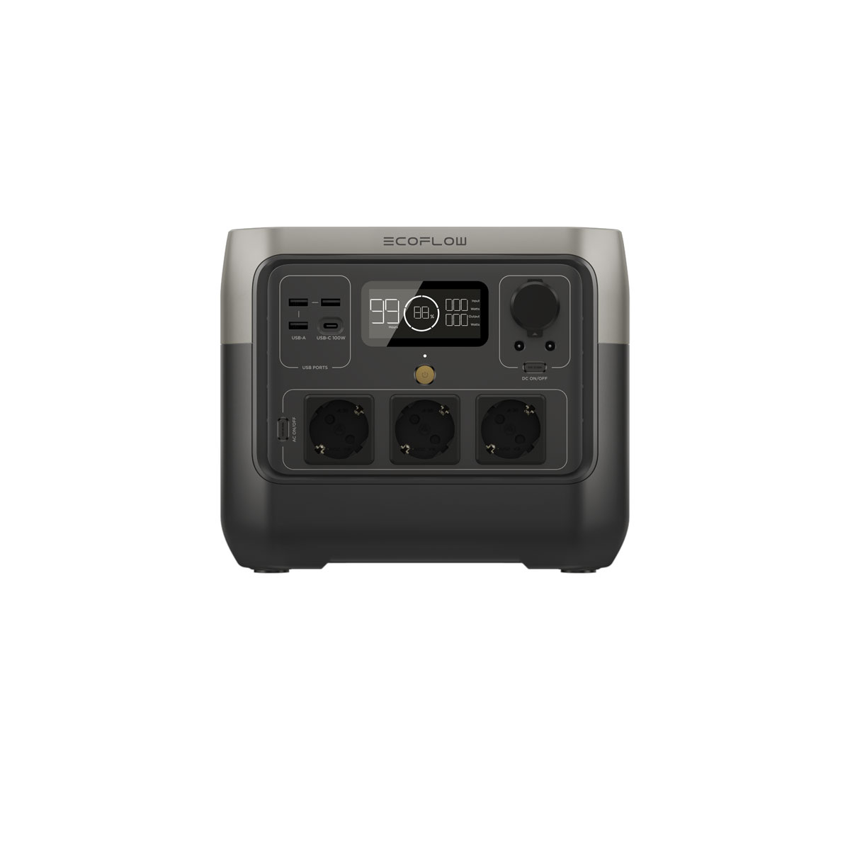 EcoFlow Powerstation River 2 Pro inkl 768 Wh LFP-Akku | Voller Mehrwertsteuersatz (19%) | 407322