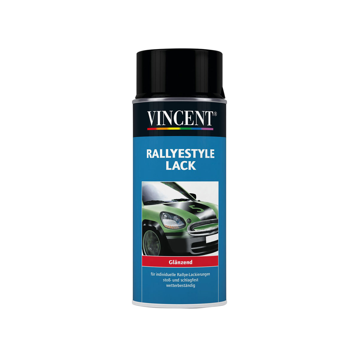 Vincent Rallyestyle-Lack hochglänzend schwarz 400 ml | hochglänzend | Hochglänzend | 439046