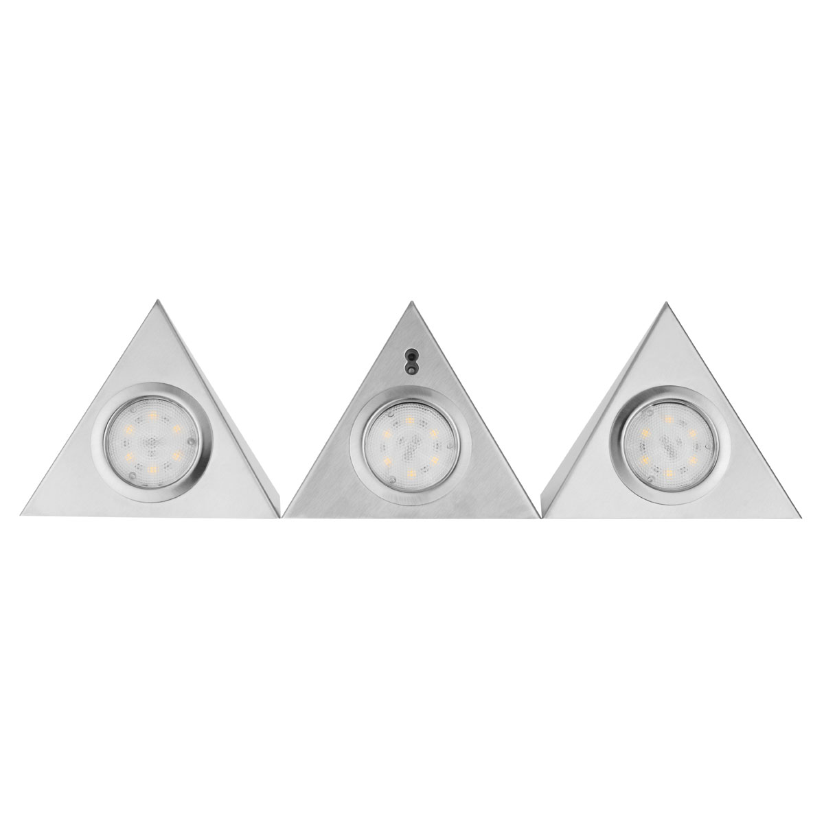 REV Ritter LED-Unterbauleuchte Trinagle Snsor 3 x 2,5W silber | 502346