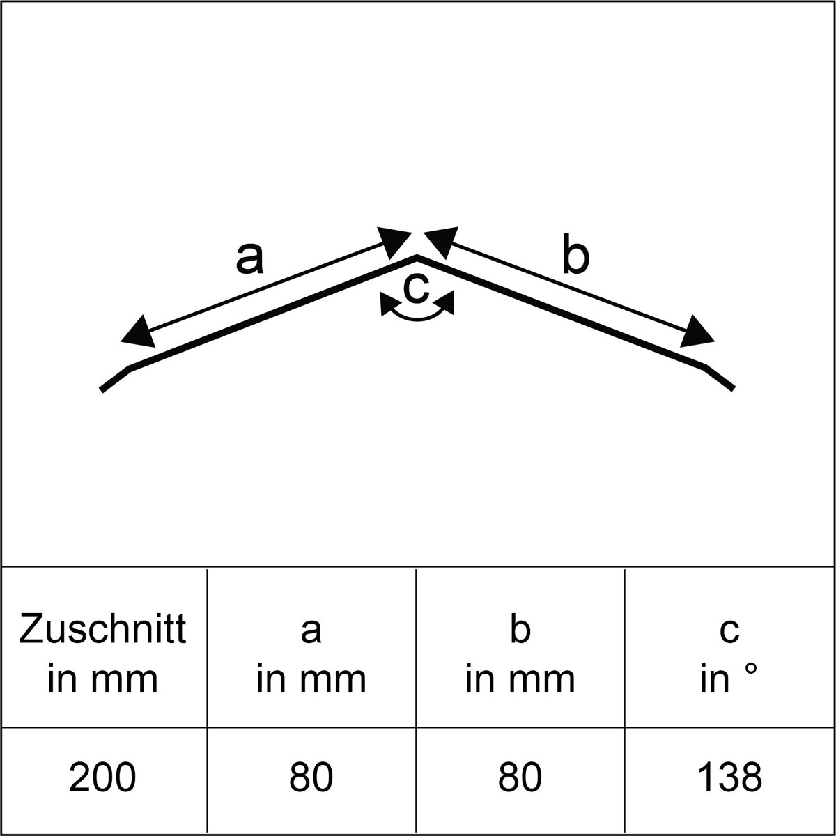 SDF Firstblech 200 x 8 x 8 cm | 512159 – Bild 4