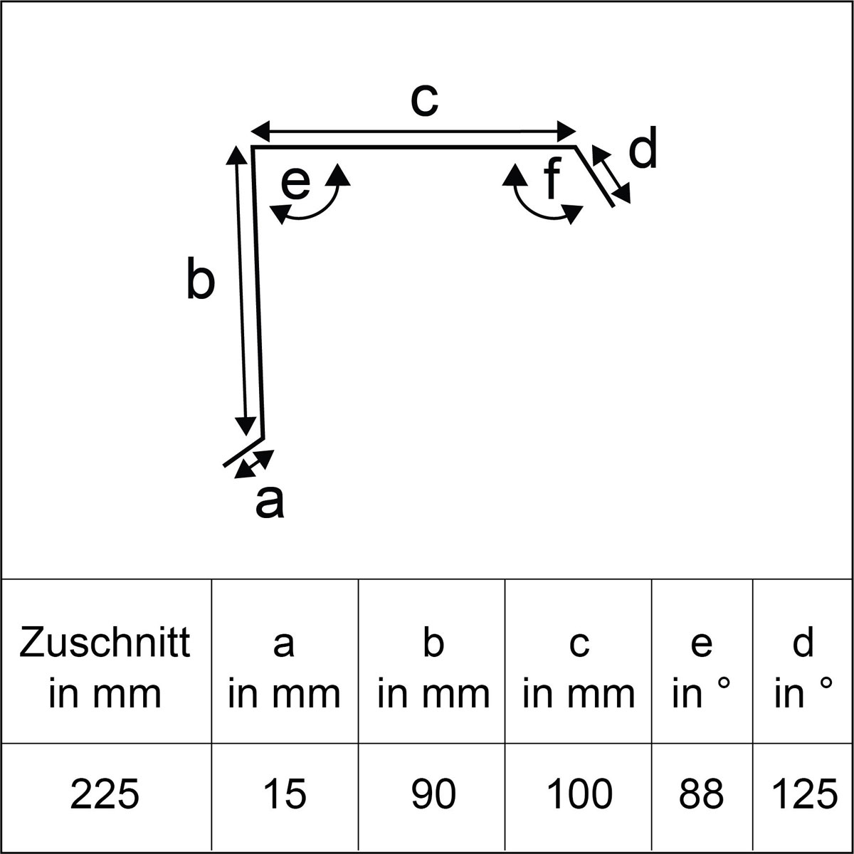 SDF Ortgangblech 200 x 9 x 10 cm | 512161 – Bild 4