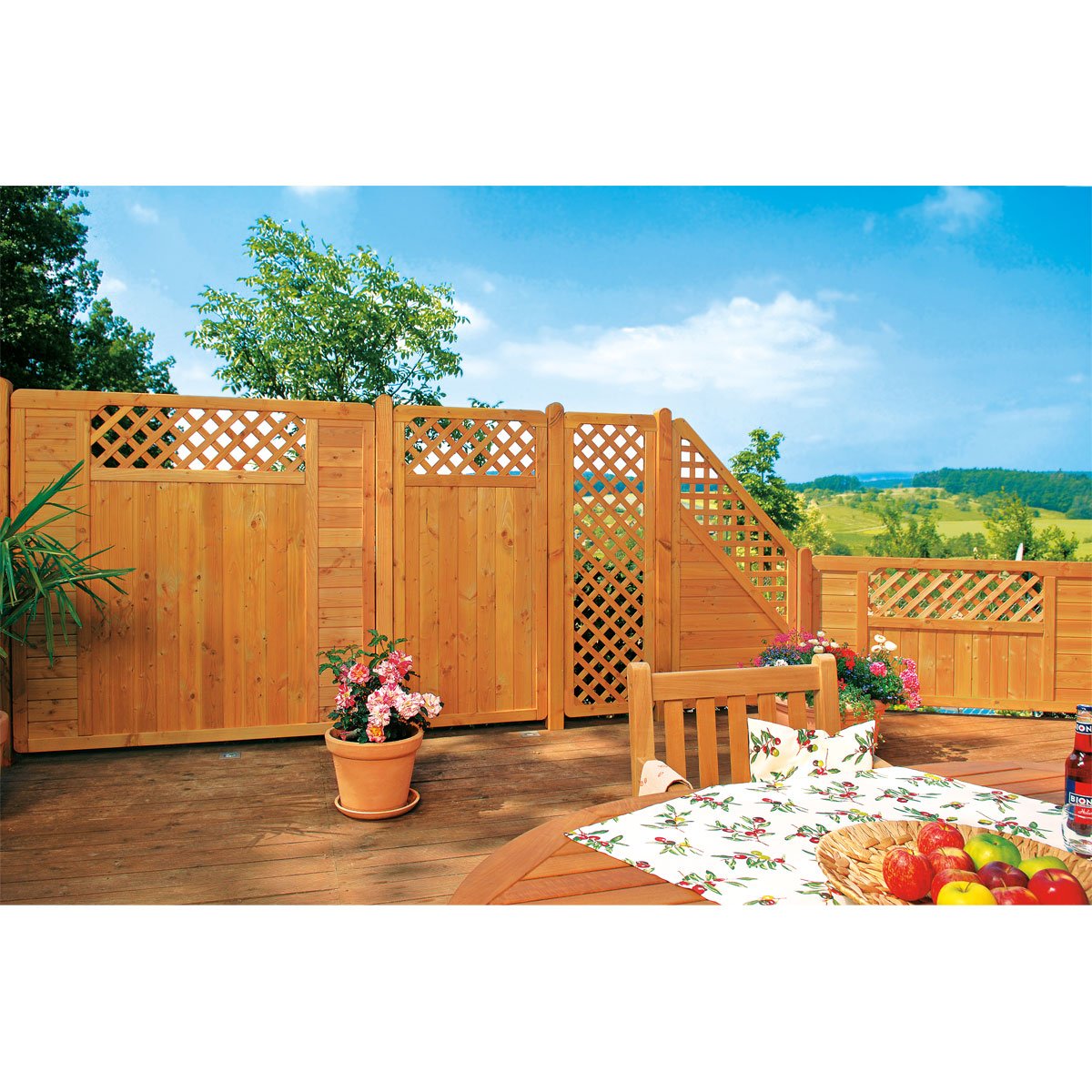 Zaunserie Mainau Zaunpforte 90 x 95 cm | 513882 – Bild 3