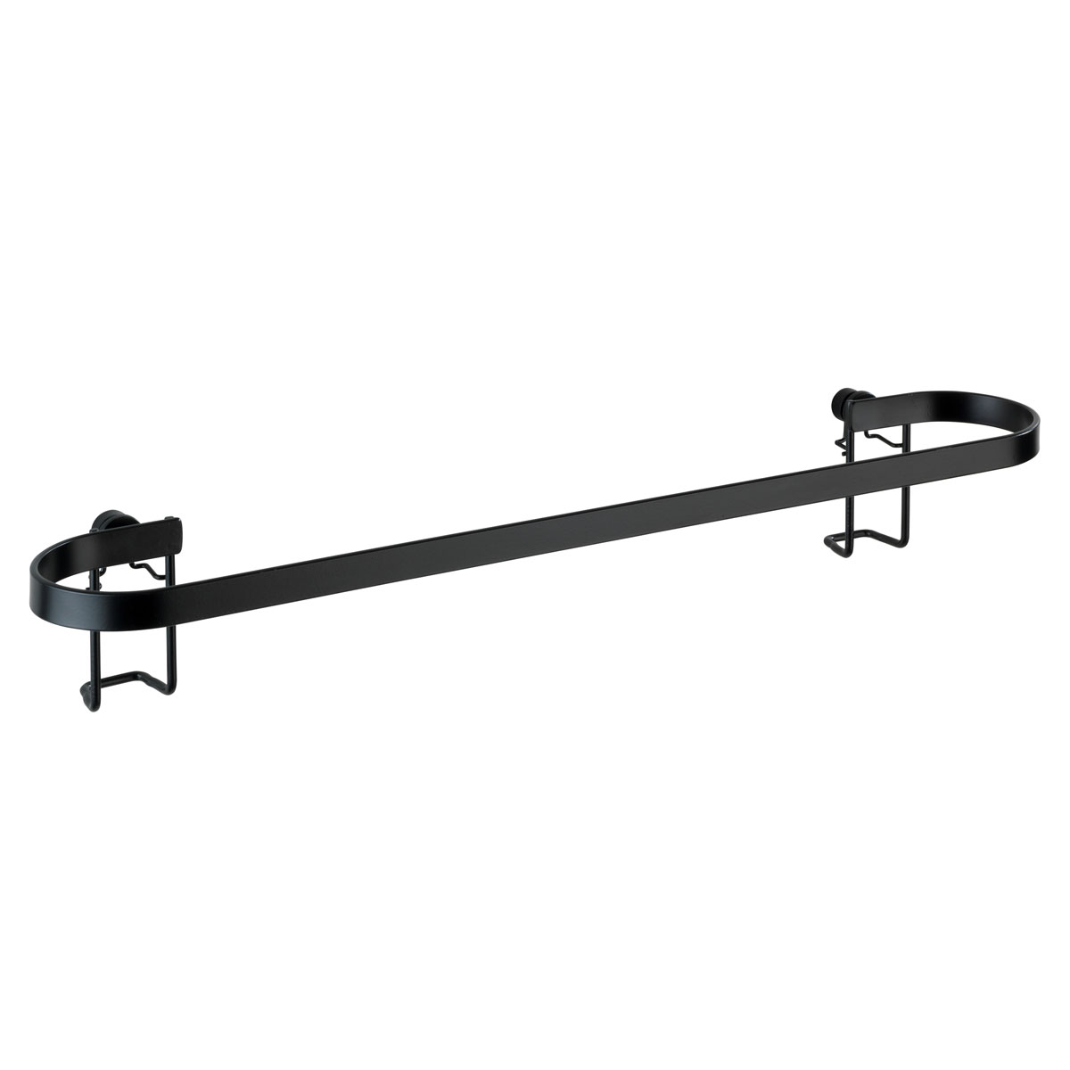 Wenko  Handtuchstange Classic Plus Black mit hochwertigem Rostschutz | 515004