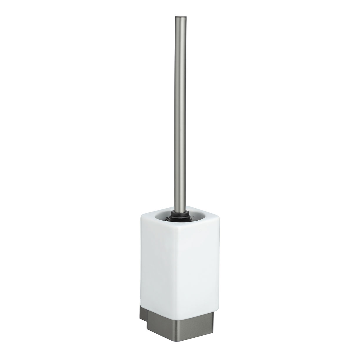 Wenko  WC-Garnitur Montella Aluminium und Keramik Wandmontage | 515100