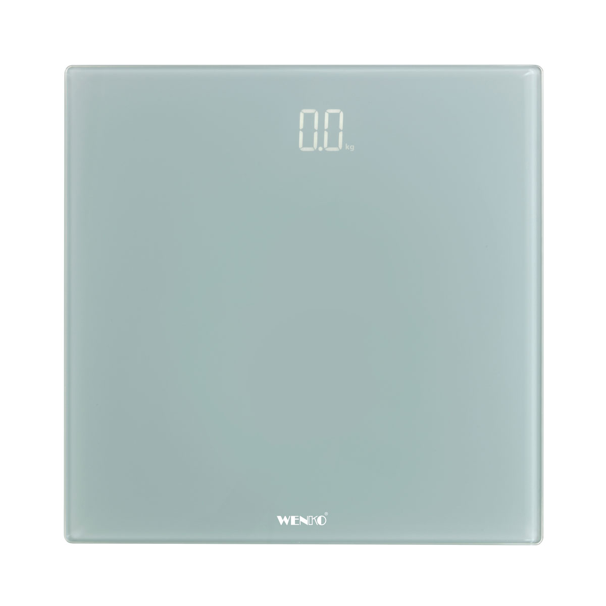 Wenko  Personenwaage LED Grau digitale Körperwaage mit LED-Display | 515366