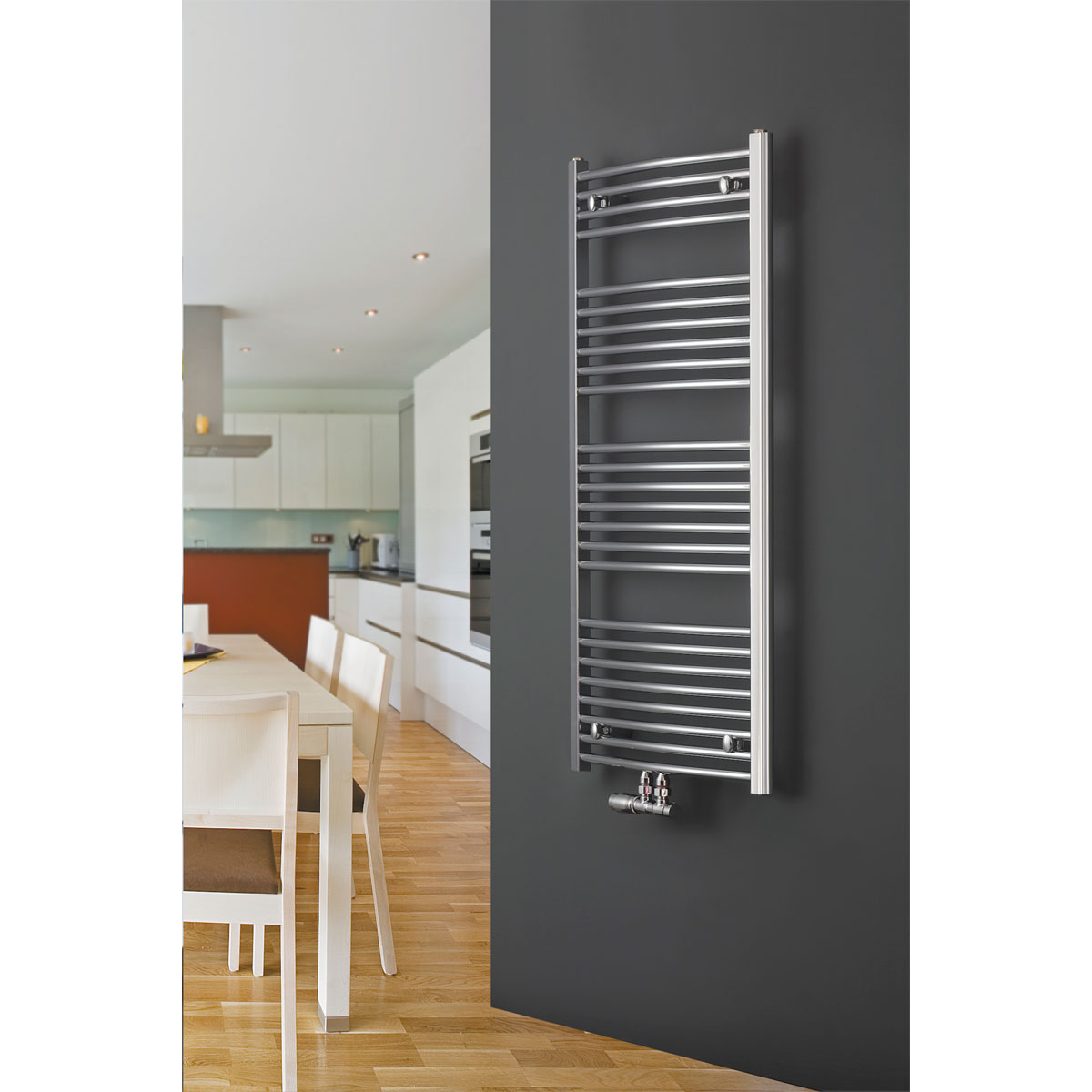 Ximax  Badheizkörper C2 916 x 450 mm 237 Watt Mittenanschluss Chrom | 540089