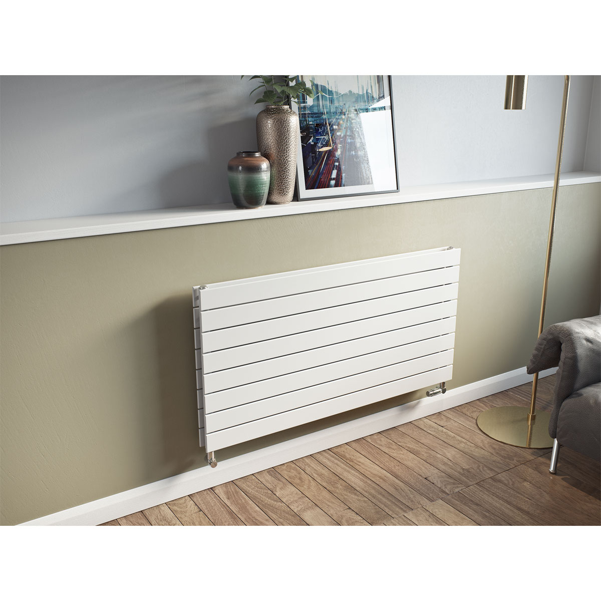 Ximax  Raumheizkörper P1 Duplex 595 x 1200 mm 1160 Watt Weiß | 540240