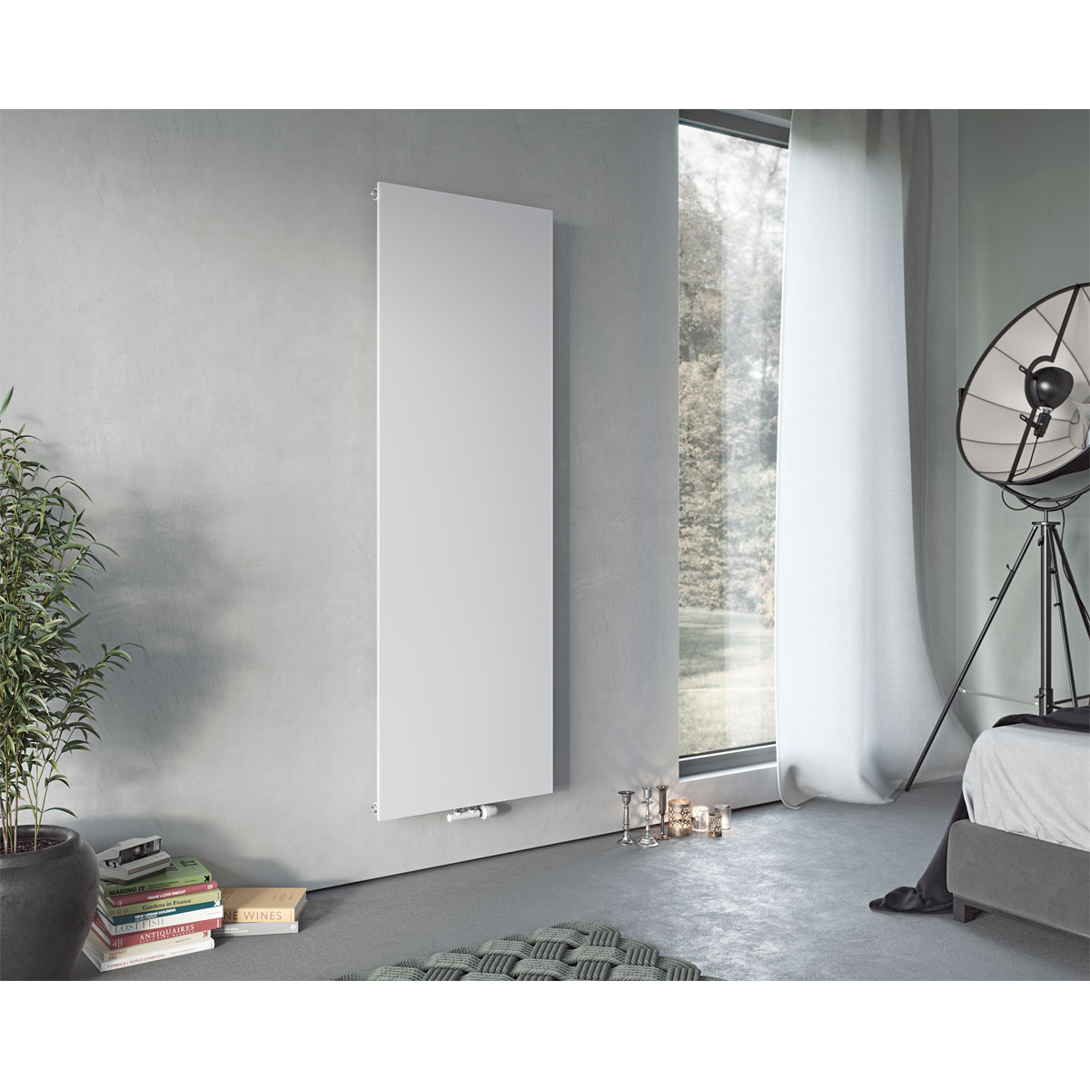Ximax  Raumheizkörper P1 Plan 1800 x 445 mm 670 Watt Mittenanschluss Weiß | 540244